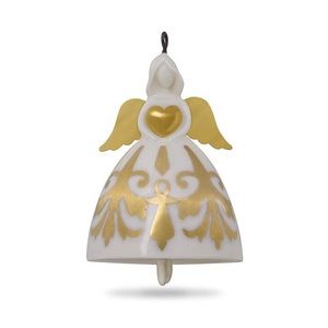 🎄 Hallmark Keepsake 2018 Mini Littlest Angel Bell Porcelain, 1.35" BNIB
